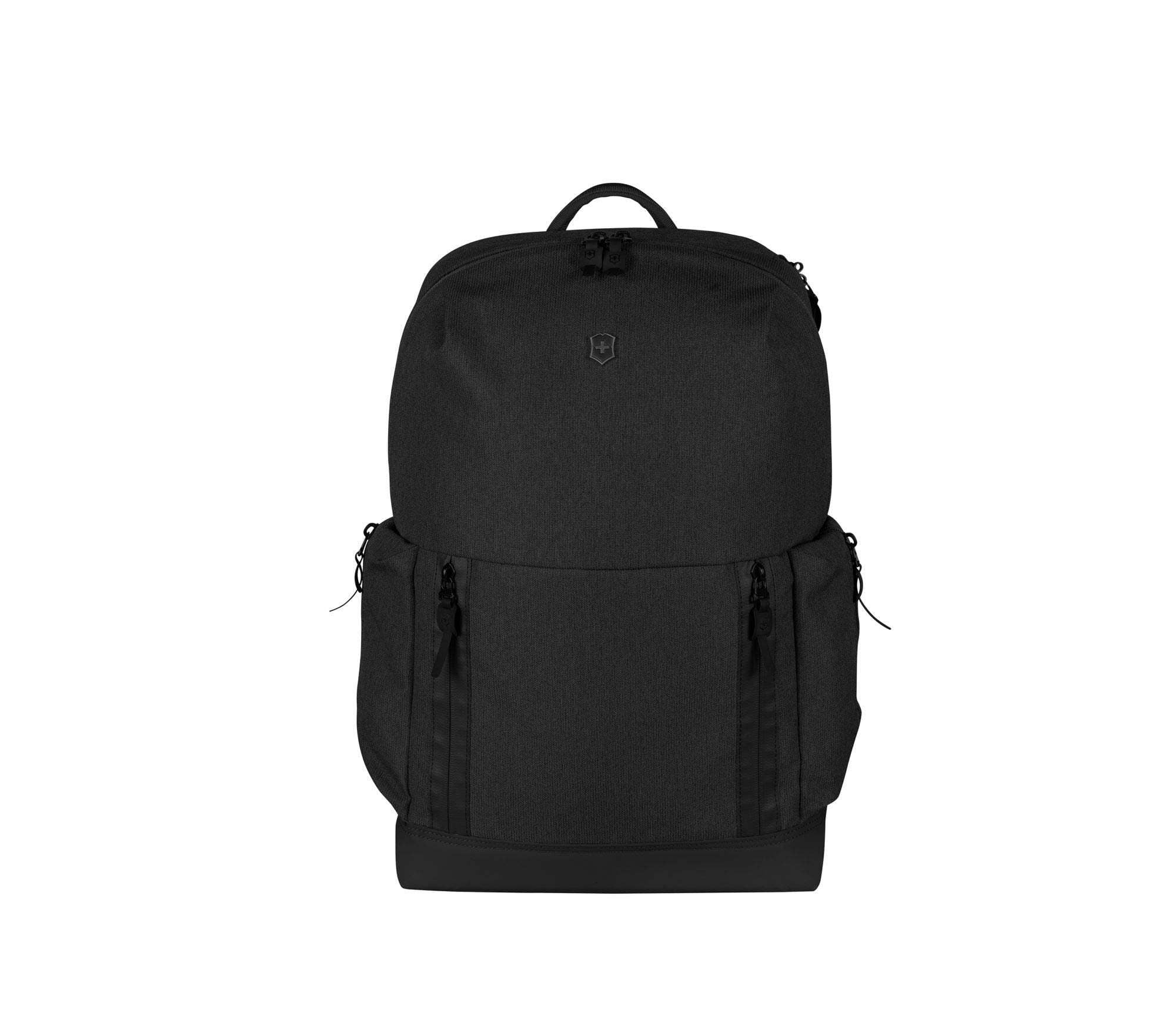 Victorinox Deluxe Unisex Large Black Fabric Laptop Backpack 602641