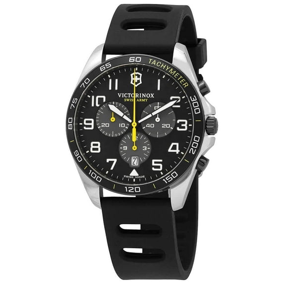 Victorinox FieldForce Sport Chronograph Quartz Black Dial Men's Watch 241892
