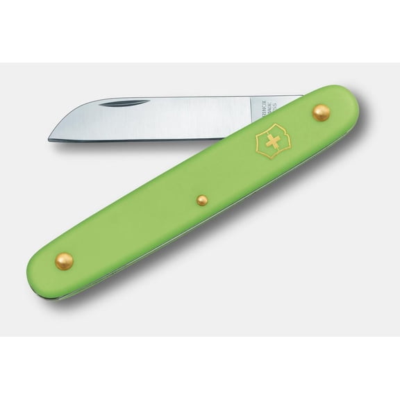 Victorinox Floral Knife, 4" Modern Folding Knife, Green