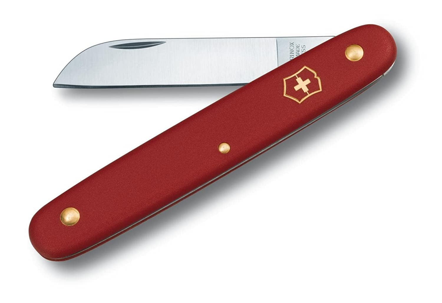 Pro-Cut VIC-3.9050 4 in. 2025 Victorinox Straight Blade Red Handle Kitchen Floral Knife