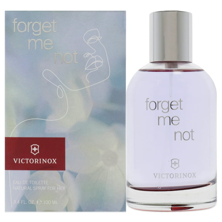 Victorinox Forget Me Not Eau De Toilette Spray By Victorinox - 3.4 oz Victorinox Forget Me Not Eau De Toilette Spray By Victorinox - 3.4 oz