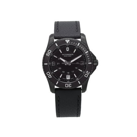 Maverick 34mm PVD Steel Black Dial Quartz Ladies Watch 241788
