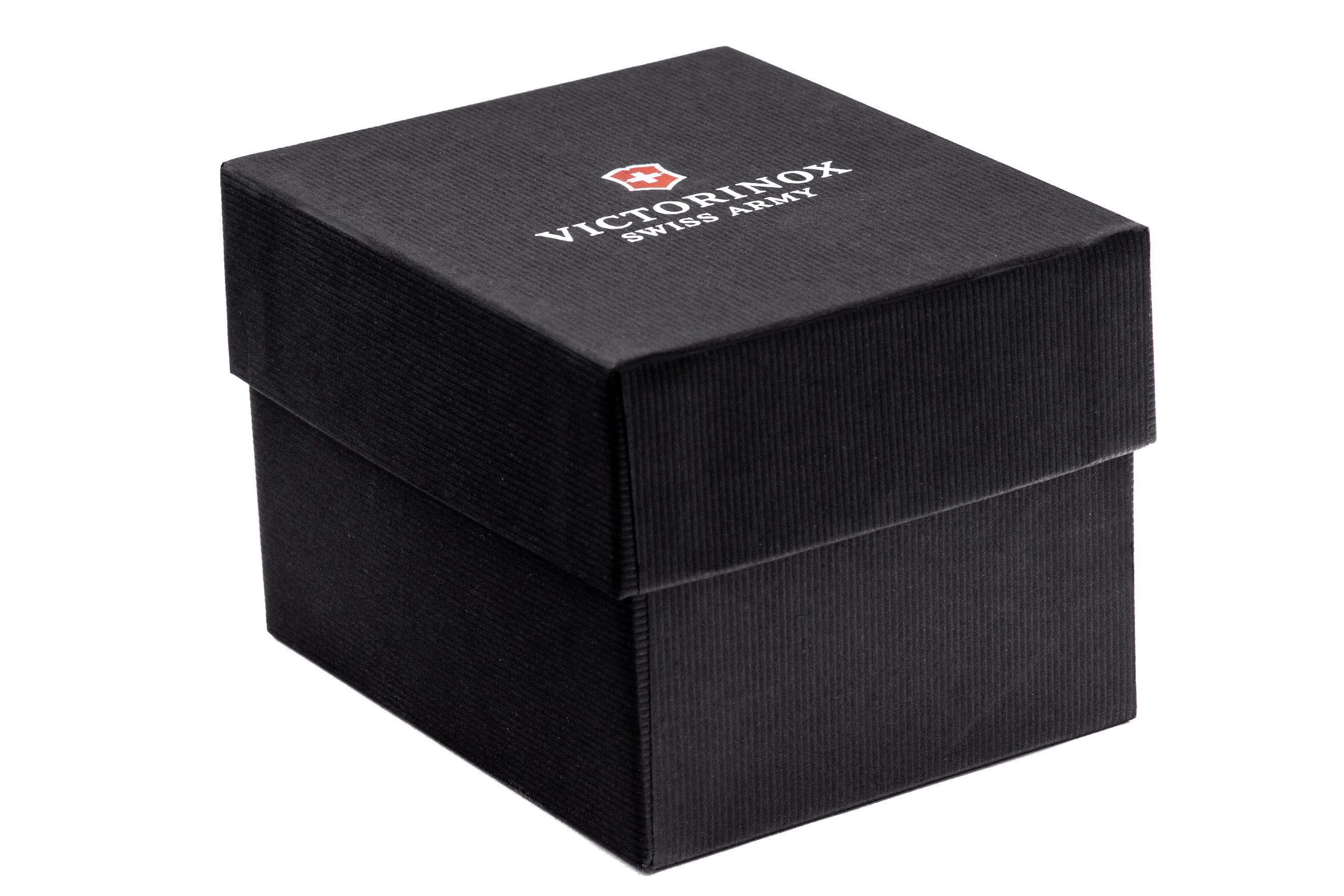 Victorinox Men's 241801 Alliance Watch Silver 40mm Black Dial