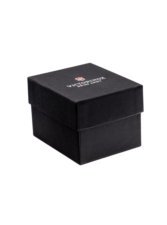 Men's 241801 Alliance Watch Silver 40mm Black Dial