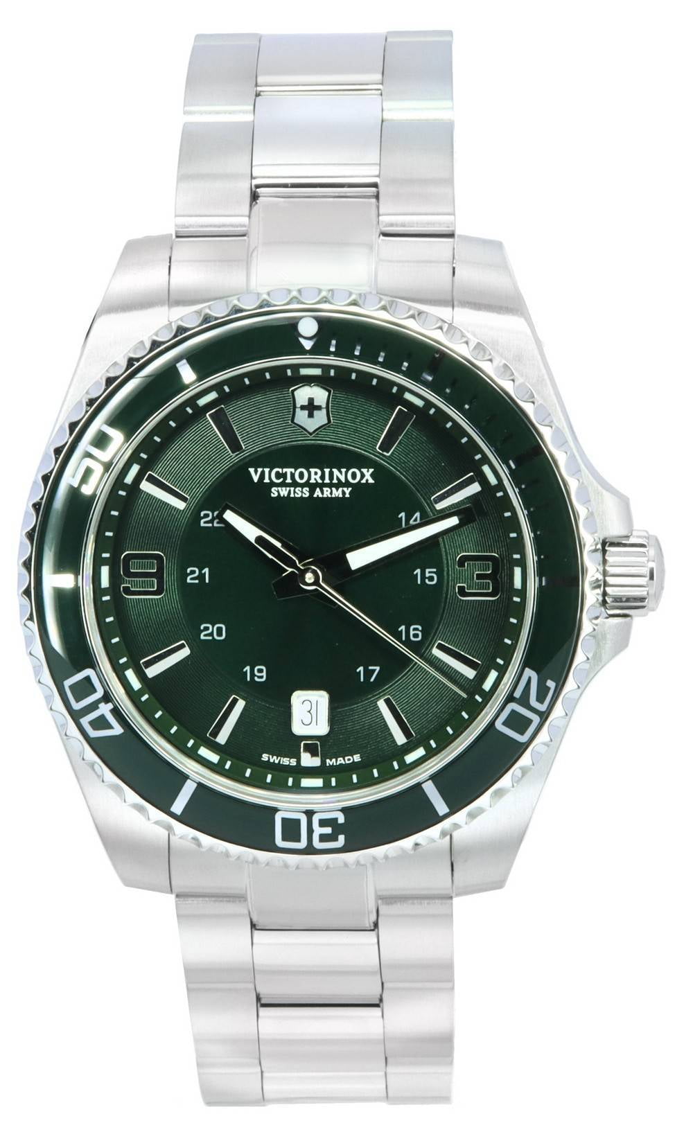 Victorinox Men s Maverick Green Dial Watch 241934 Walmart