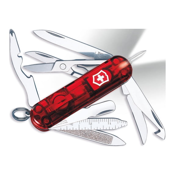 Victorinox Midnite MiniChamp 17 Function Ruby Pocket Knife