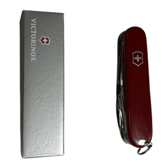 Victorinox Multifunctions Lightweight Explorer Swiss Army Pocket Knife, Red