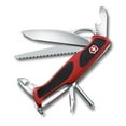 thumbnail interactive-video image 1 of Victorinox Ranger 78 M Swiss Army Knife 12 Function Swiss Made Pocket Knife With Large Blade, Philips Screwdriver and Bottle Opener - Red/Black, 1 of 7