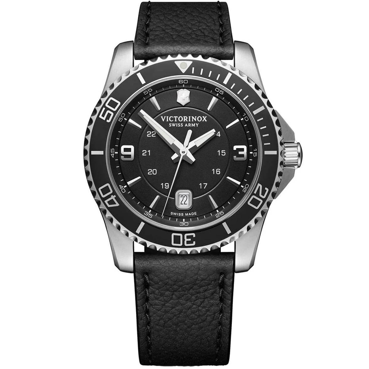 Swiss Army Men's Maverick Black Dial Watch - 241862 - Walmart.com