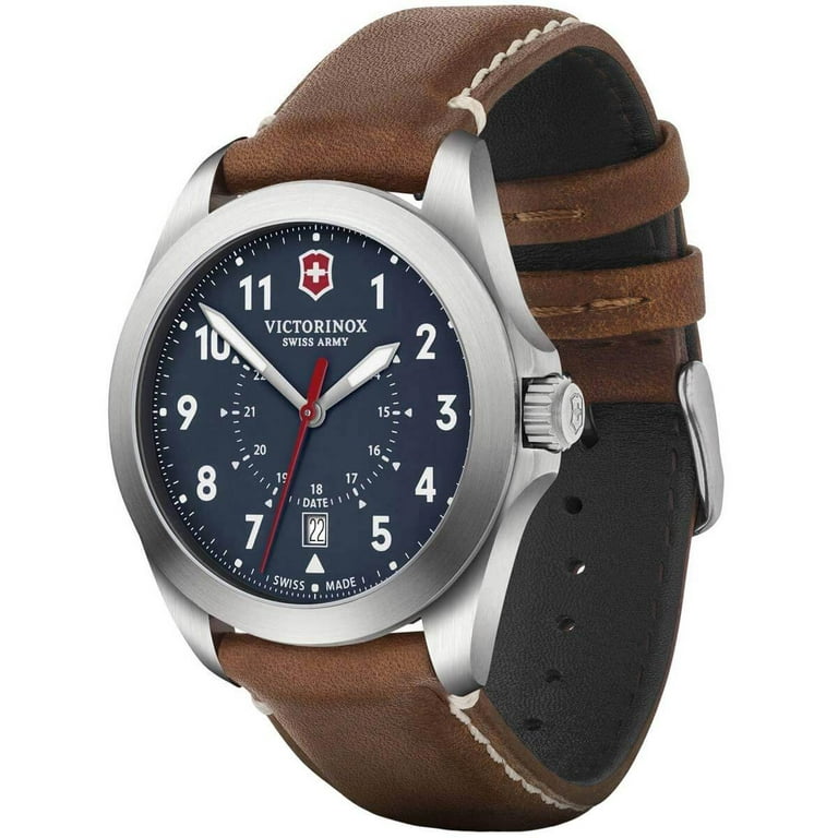 Victorinox Swiss Army 241964 Men's Heritage Blue Dial Strap