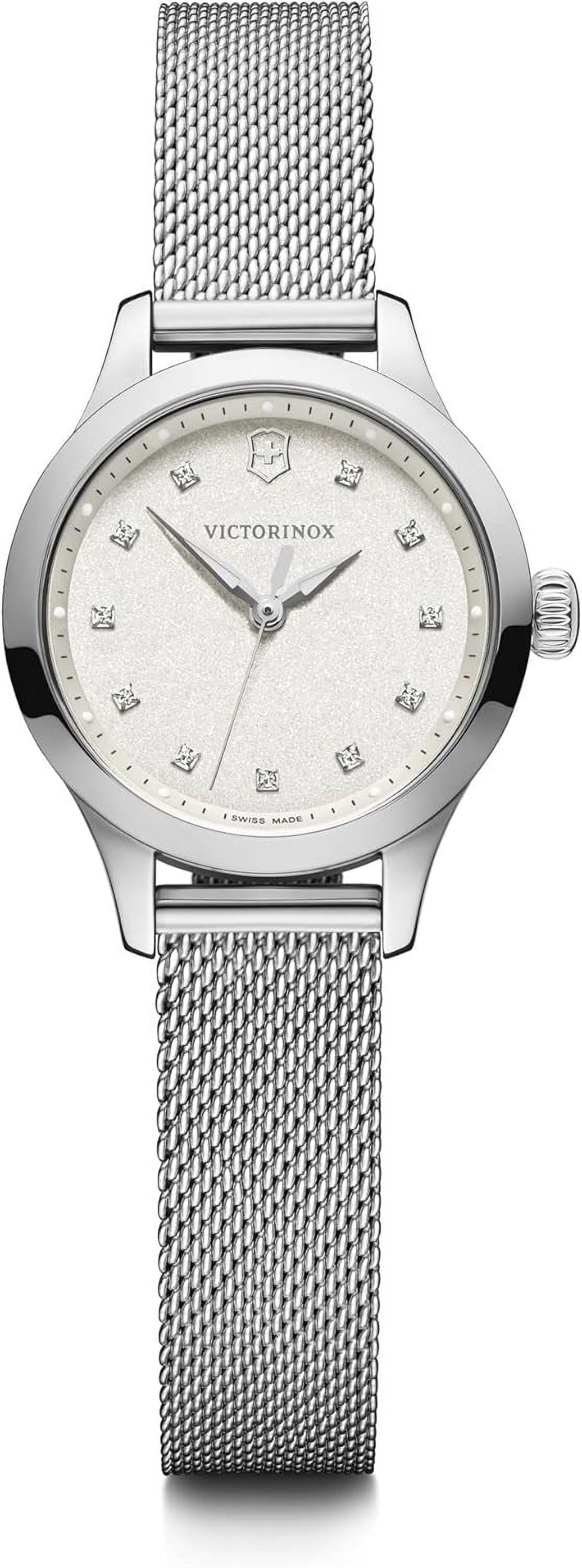 Victorinox Swiss Army Alliance XS Quartz Silver Crystal Dial  display picture 3