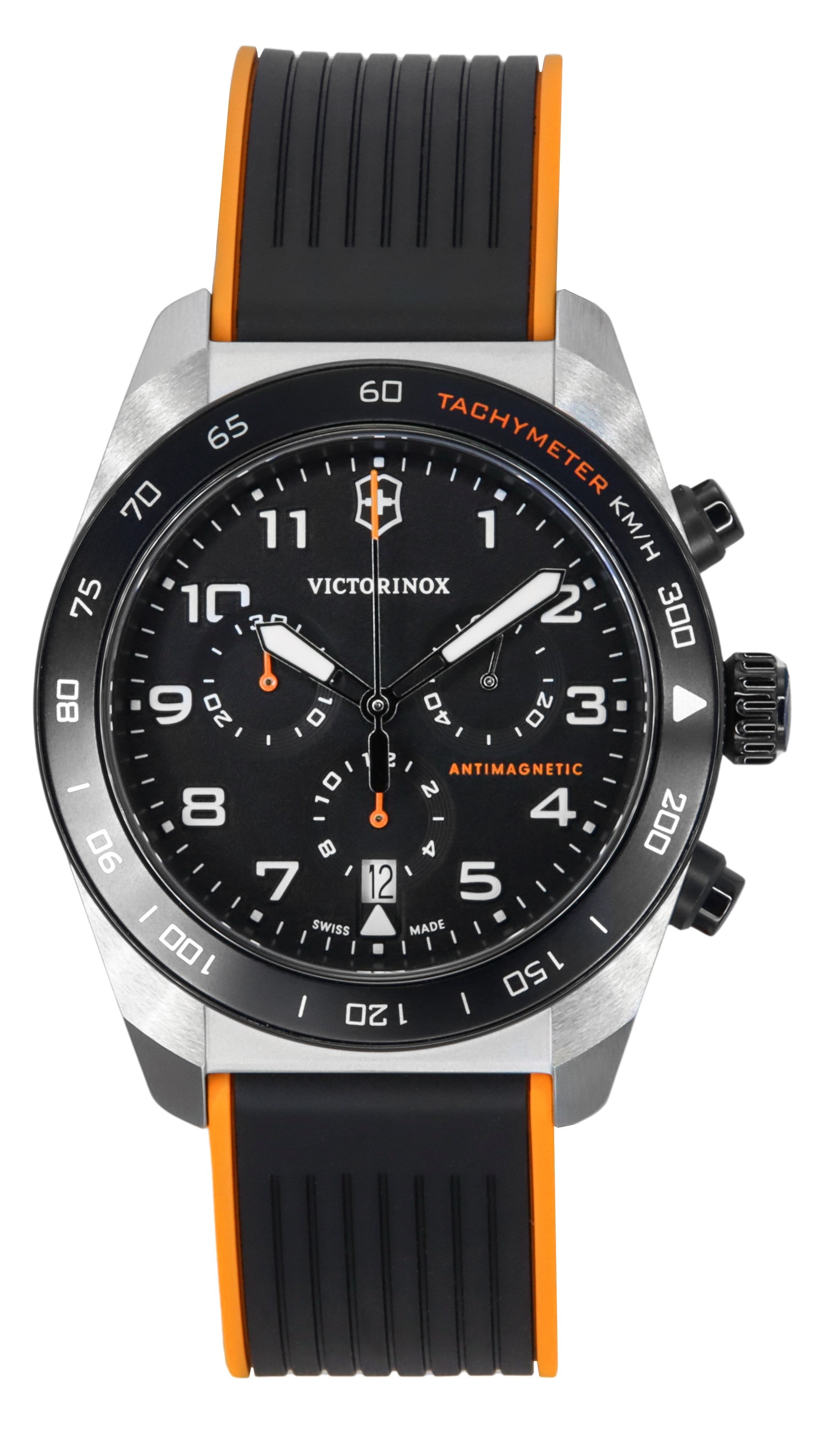 Victorinox Swiss Army Chronograph Quartz Black Dial Men's Watch