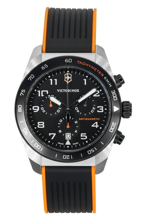 Swiss Army Chronograph Quartz Black Dial Men's Watch 242050