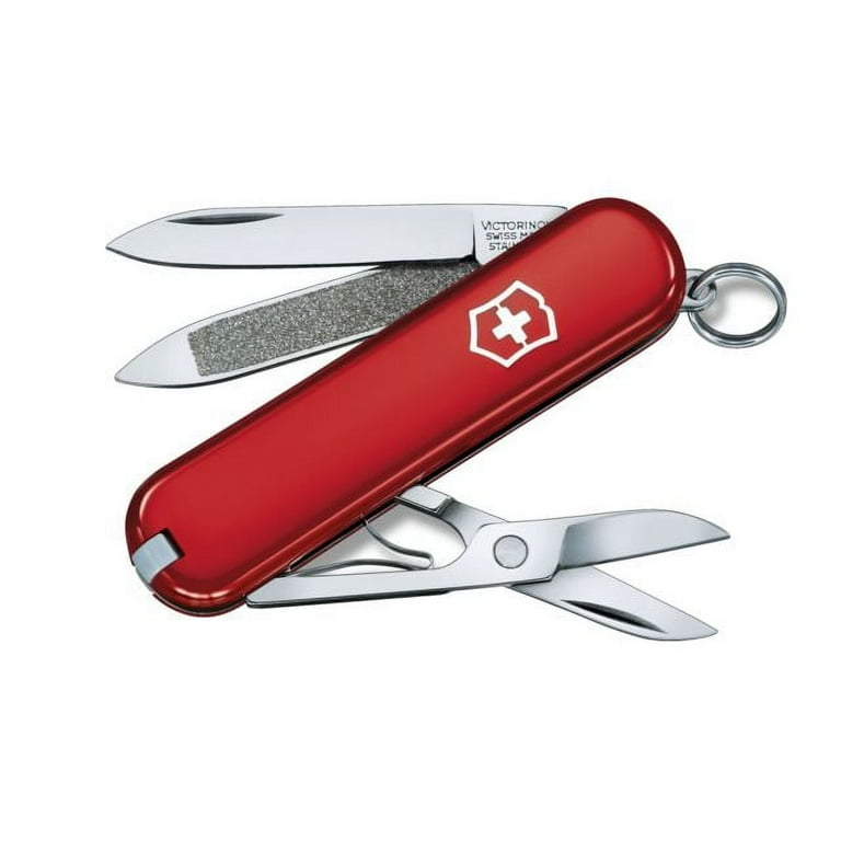 Victorinox Swiss Army Classic ES 7 Function 58 mm Red Pocket Knife  0.6223-X115 - Walmart.com