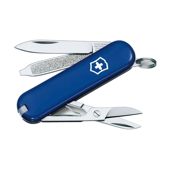 Victorinox Swiss Army Classic SD 7 Function 58 mm Blue Pocket Knife 0.6223.2-033-X1