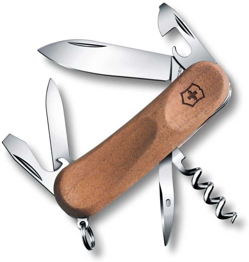 Victorinox Swiss Army Evolution Wood 10 Multi-Tool, 85 mm, Walnut #2.3801.63-X2