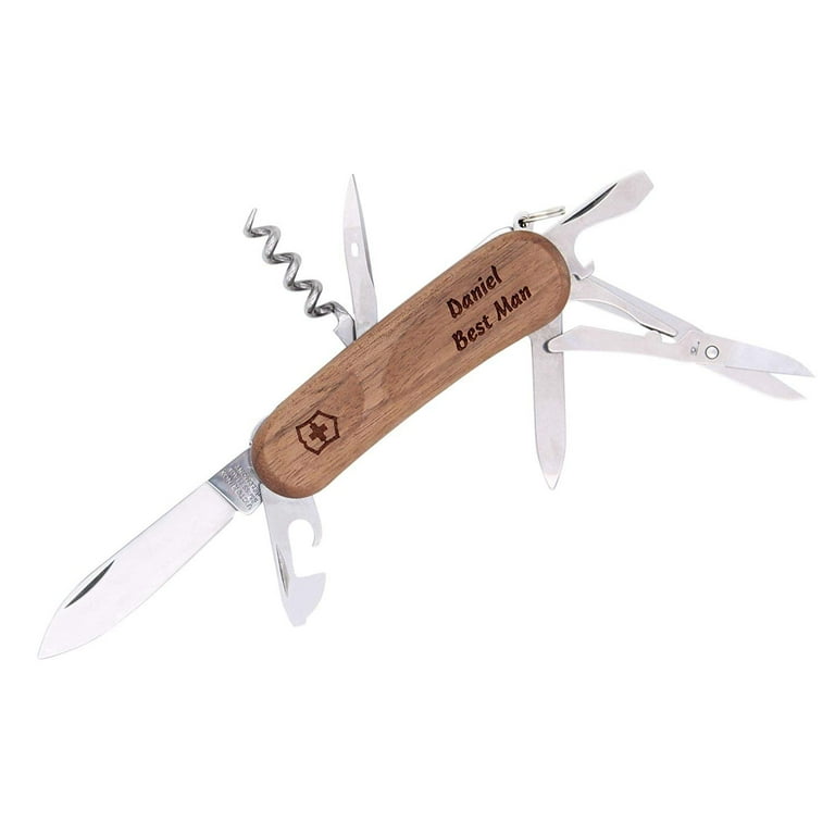 Swiss army engraved deals