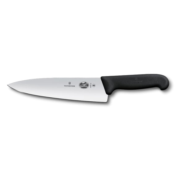 Victorinox Swiss Army Fibrox Chef's Knife Black 8 in