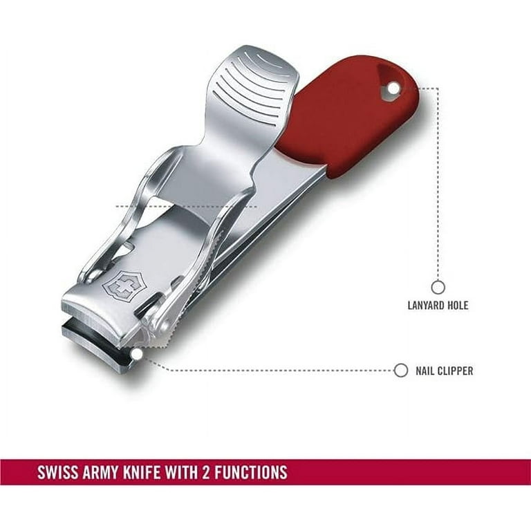 Victorinox Swiss Army Nail Clipper red in blister Walmart