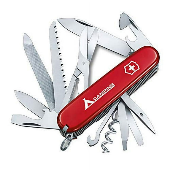 Victorinox Swiss Army Ranger Red Medium Pocket Knife with 21 Functions 1.3763.71