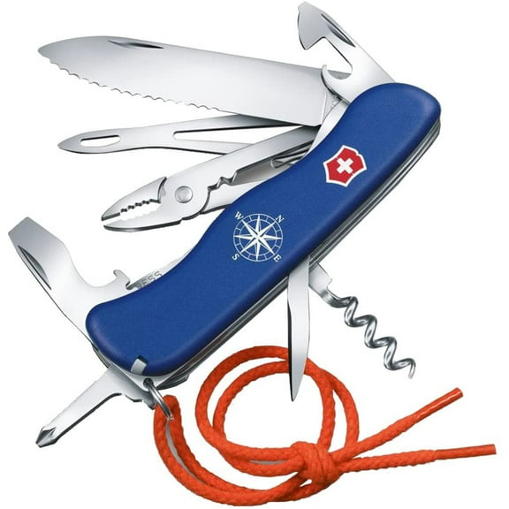 Victorinox Swiss Army Skipper 18-in-1 Multitool Pocket Knife (Blue) 0.8593.2W