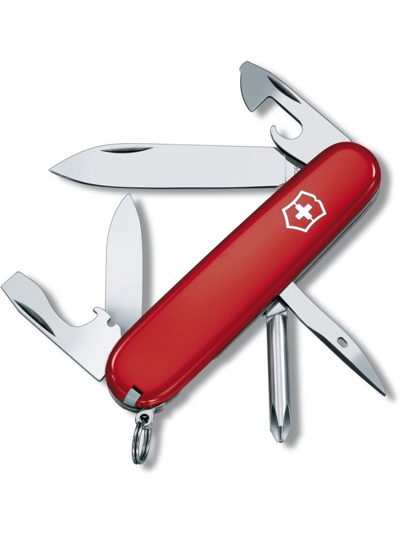Swiss Army Tinker 12 Function Red Pocket Knife 1.4603