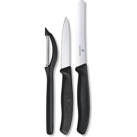 Victorinox Swiss Classic Paring Knife Set w/ Universal Peeler (Black) 6.7113.31