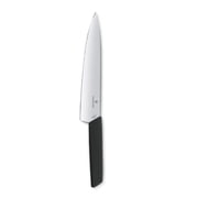 Victorinox Swiss Modern Chefs Knife - Kitchen Knife for Cutting Meat, Fruit & Vegetables - Premium Kitchen Accessories - Black Handle, 8.5"