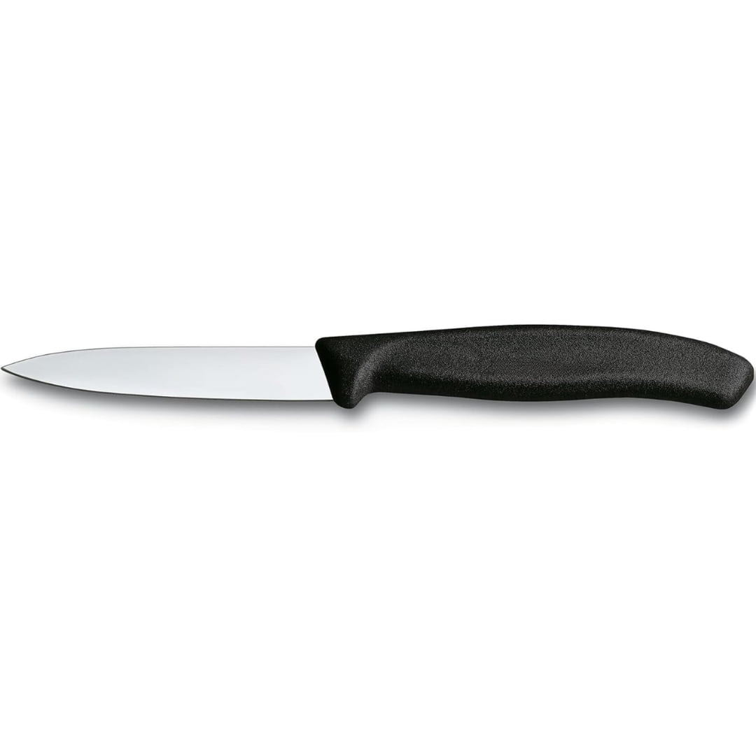 Victorinox Victorinox Swiss Classic, paring knife, 8cm, straight, pointed tip, black