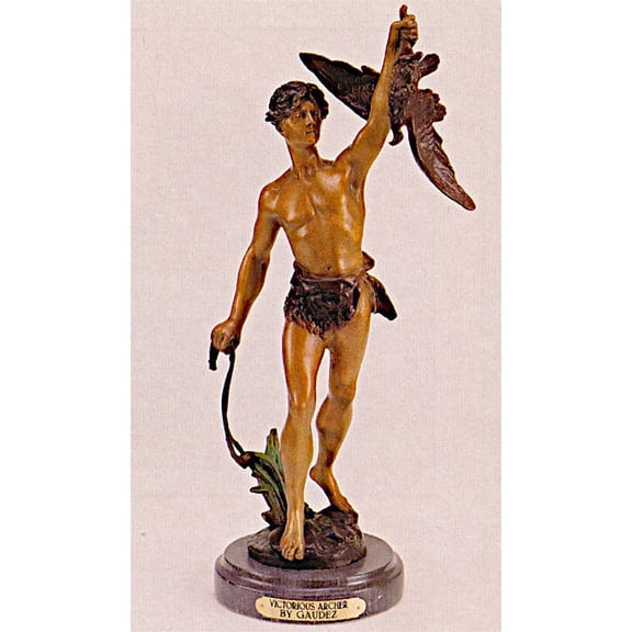 Victorious Archer by Goudez 18"H x 6"L