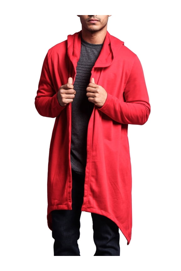 Victorious Long Length Drape Cape Cardigan Hoodie - Multiple Colors & Sizes