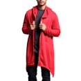 thumbnail image 1 of Victorious Long Length Drape Cape Cardigan Hoodie - Multiple Colors & Sizes, 1 of 8