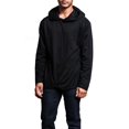thumbnail image 1 of Victorious Long Length Fishtail Cloak Pullover Hoodie JK700 - Black - Large - J1A, 1 of 5