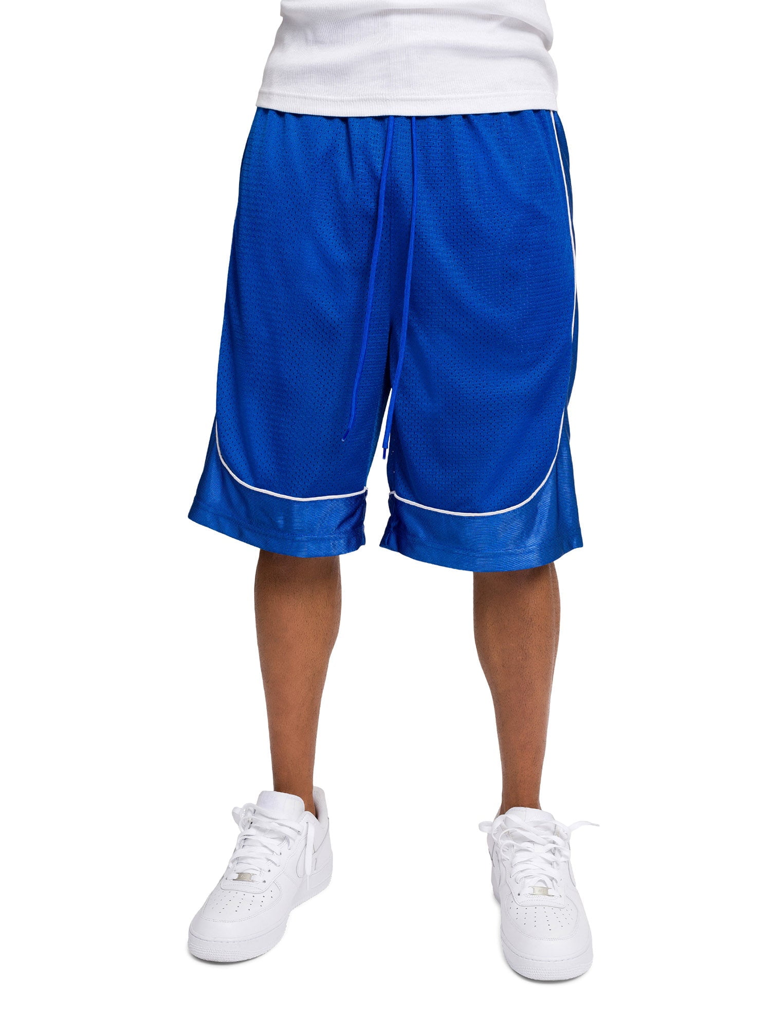 Victorious Men's Athletic Mesh Drawstring Basketball Shorts with ...
