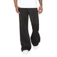 thumbnail image 1 of Victorious Men's Bandana Baggy Fleece Sweatpants Black Medium, 1 of 4