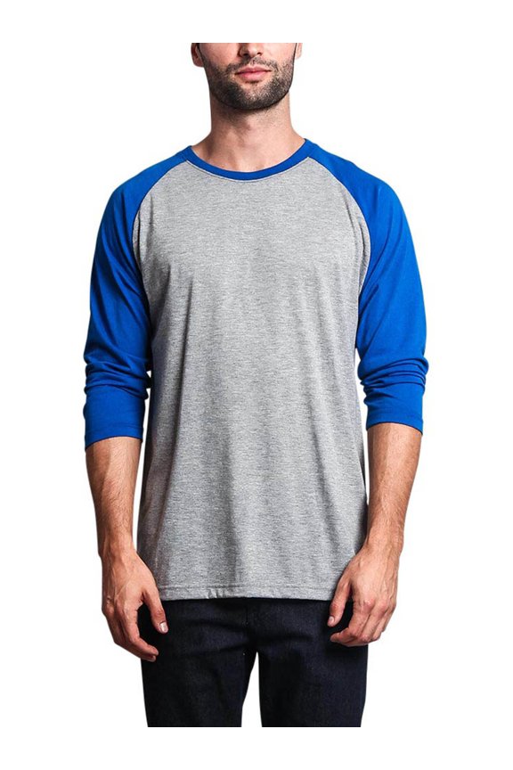 Victorious Men's Baseball Raglan T-Shirt 3/4 Sleeves Jersey