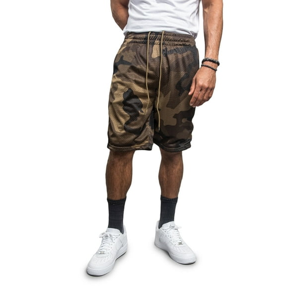 Victorious Men's Basic Athletic Mesh Basketball Shorts with Pockets, up to 5X