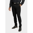 thumbnail image 1 of Victorious Men's Basic Casual Slim Fit Stretch Chino Pants DL1250 - BLACK - 34/32, 1 of 5