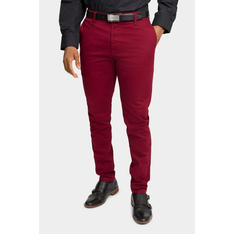 Victorious Men's Basic Casual Slim Fit Stretch Chino Pants Victorious Men's Basic Casual Slim Fit Stretch Chino Pants