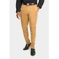 thumbnail image 1 of Victorious Men's Basic Casual Slim Fit Stretch Chino Pants DL1250 - Wheat - 30/30, 1 of 5