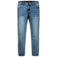 thumbnail image 1 of Victorious Men's Basic Loose Fit Denim Jeans DL1007 - Classic Blue - 36/30, 1 of 3