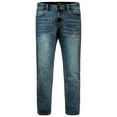 thumbnail image 1 of Victorious Men's Basic Loose Fit Denim Jeans DL1007 - Desert Blue - 30/32, 1 of 3