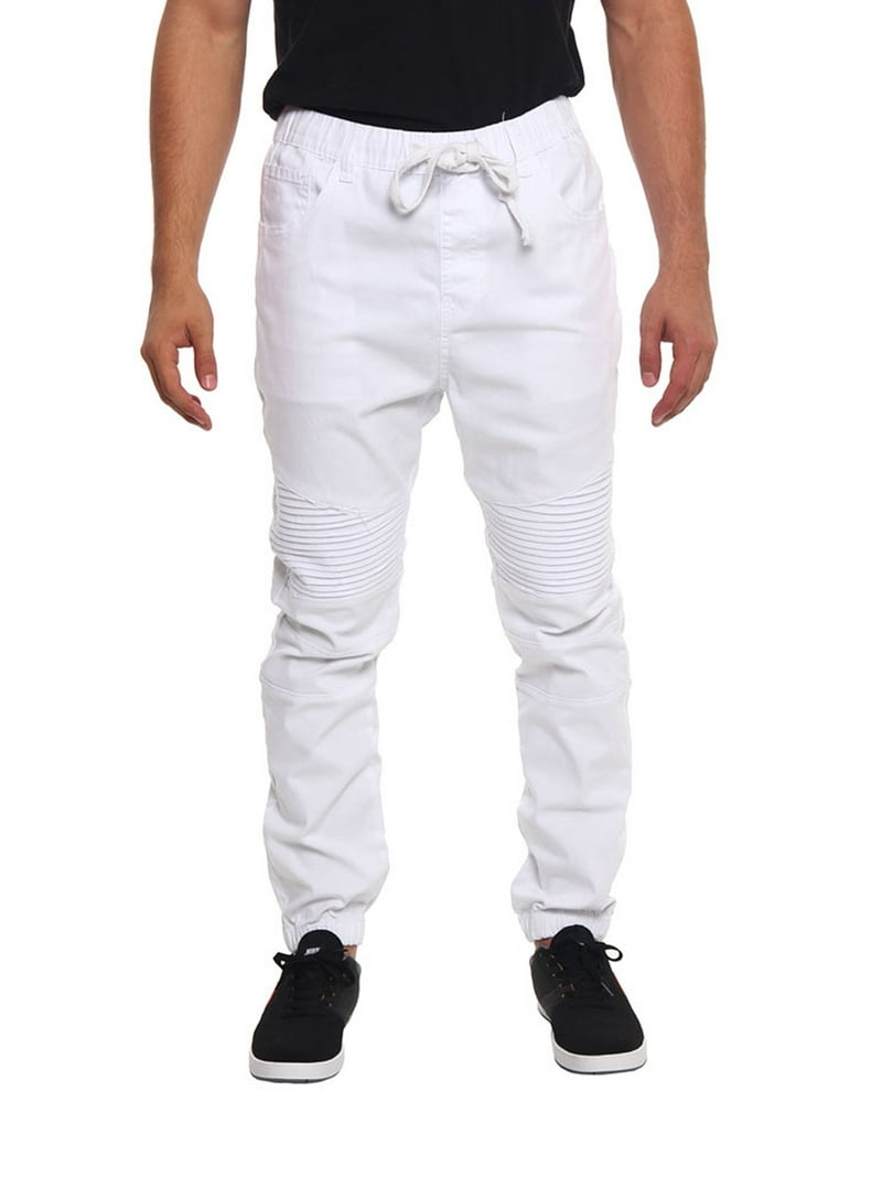 Trendy Victorious Men's Biker Twill Jogger Pants JG871