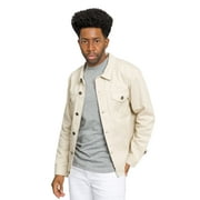 Victorious Mens Classic Colored Denim Jean Jacket DK190 - Sand - 2X-Large