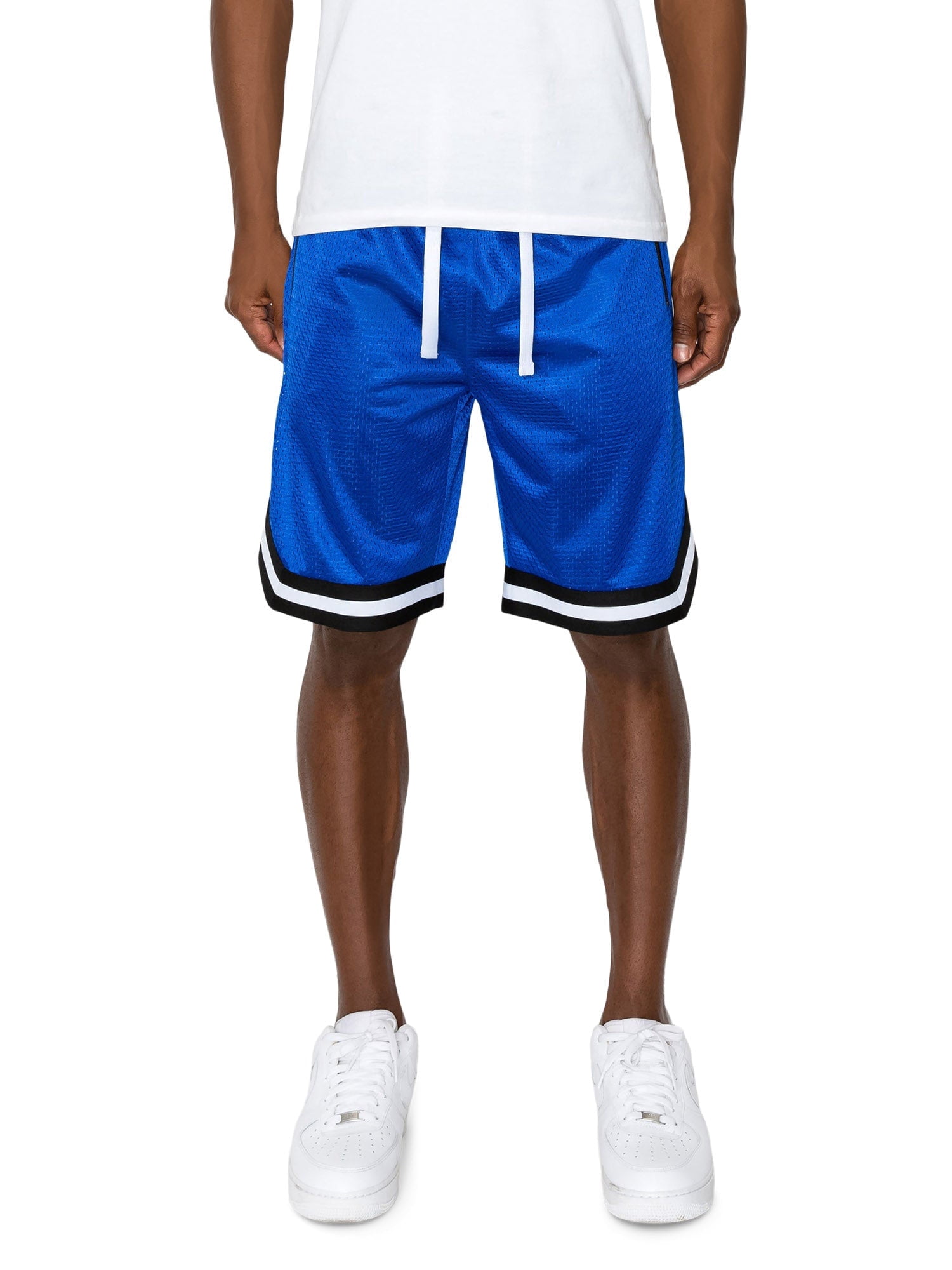 Victorious Men's Double Layered Drawstring Mesh Basketball Shorts with ...