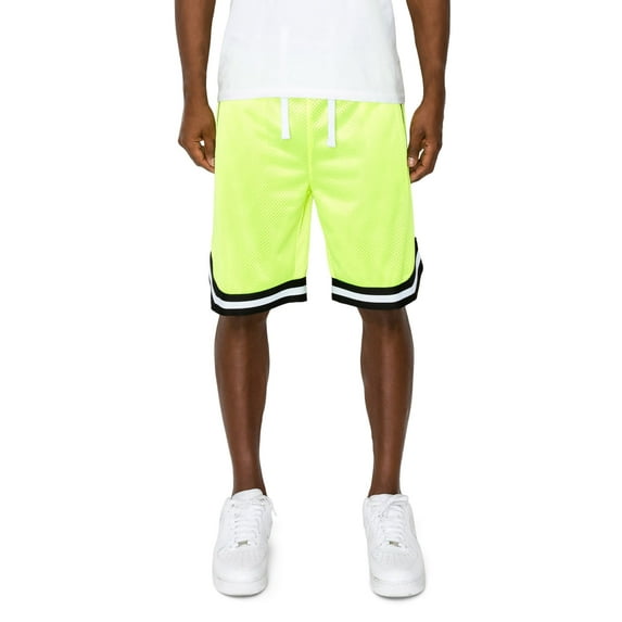 Victorious Men's Double Layered Drawstring Mesh Basketball Shorts with Zippered Pockets, up to 5X