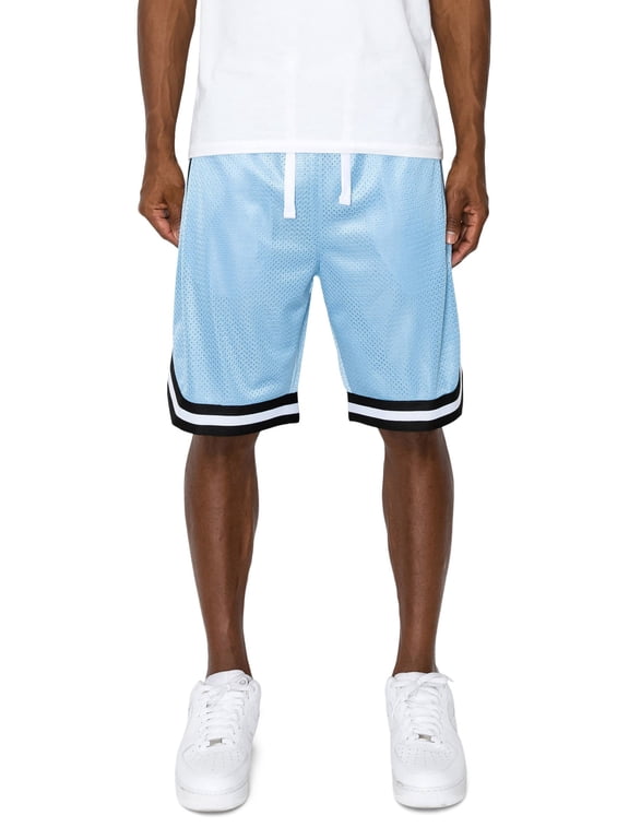 Victorious Men's Double Layered Drawstring Mesh Basketball Shorts with Zippered Pockets, up to 5X