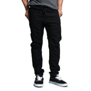 Victorious Men's Drop Crotch Stretch Jogger Twill Pants, Up To 5X