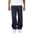 thumbnail image 1 of Victorious Men's Essential Baggy Raw Denim Jeans DL998 Indigo 32/32, 1 of 5
