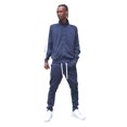 thumbnail image 1 of Victorious Men's Essential Side Stripe Tracksuit Navy Large, 1 of 4
